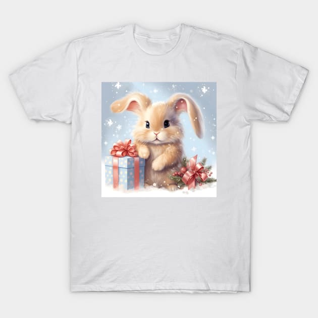 Ginger bunny Christmas gifts T-Shirt by beangeerie